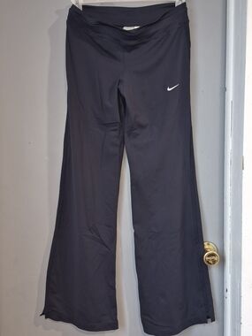 Women's Nike Nike FitDry Black Athletic Flare Pants